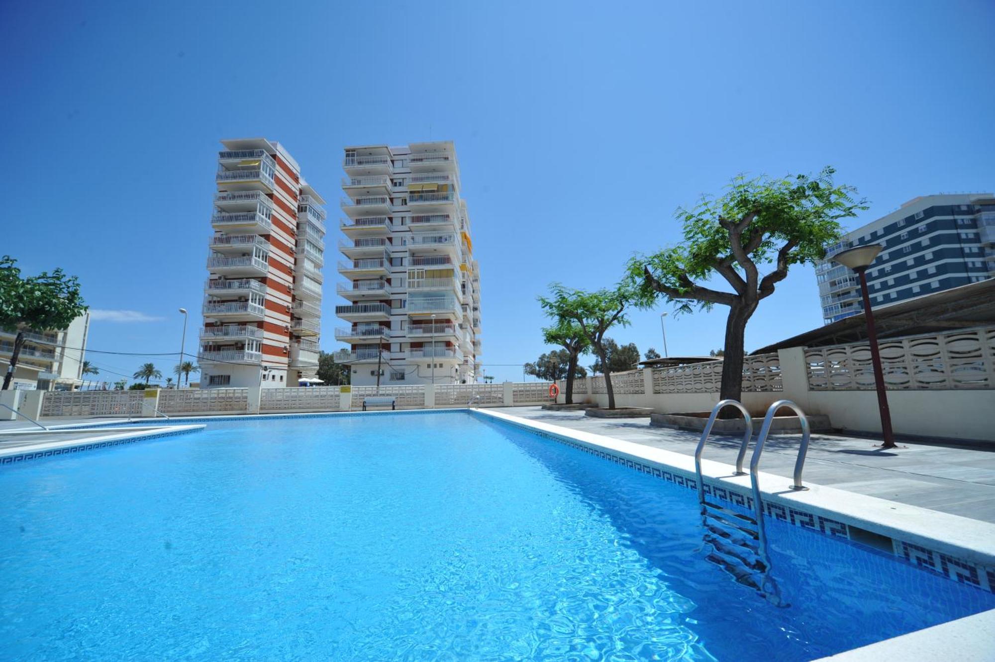 Apartamentos Estoril I - II Orangecosta Benicassim Bagian luar foto