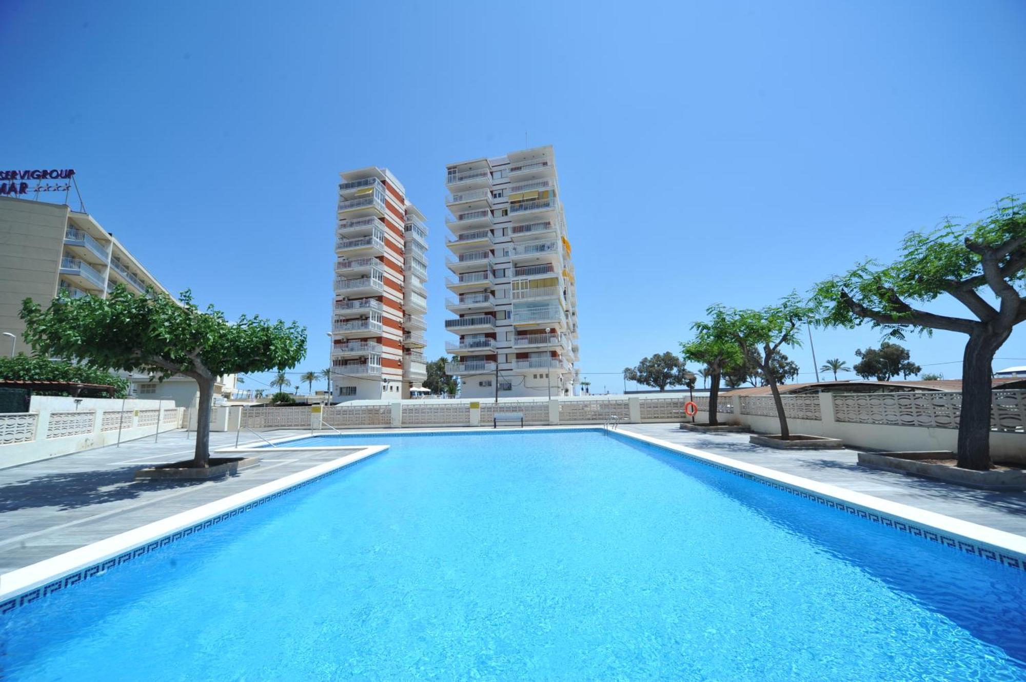 Apartamentos Estoril I - II Orangecosta Benicassim Bagian luar foto