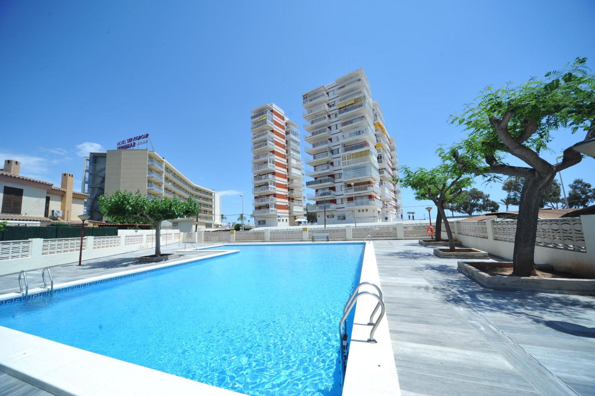 Apartamentos Estoril I - II Orangecosta Benicassim Bagian luar foto